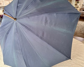 Briggs  Umbrella by Briggs with Monkey Head Handle , Fashion Accessory Rain Umbrella, Vintage Umbrella