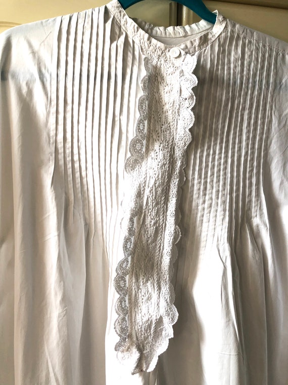 Women’s Nightgown, Victorian Nightdress,White Cot… - image 2