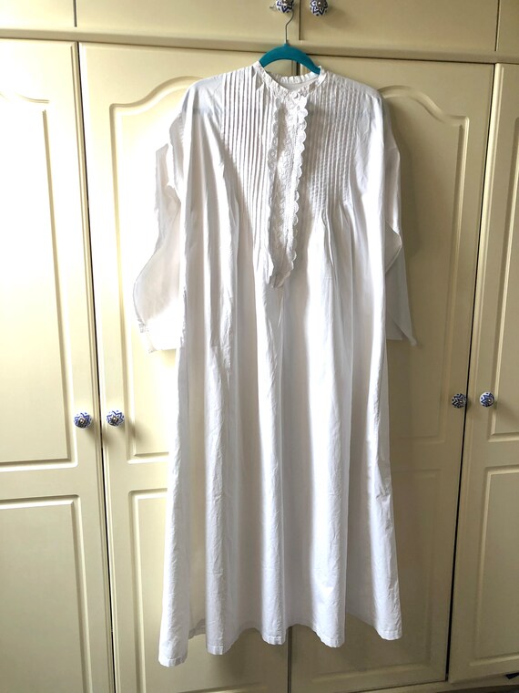 Women’s Nightgown, Victorian Nightdress,White Cot… - image 1