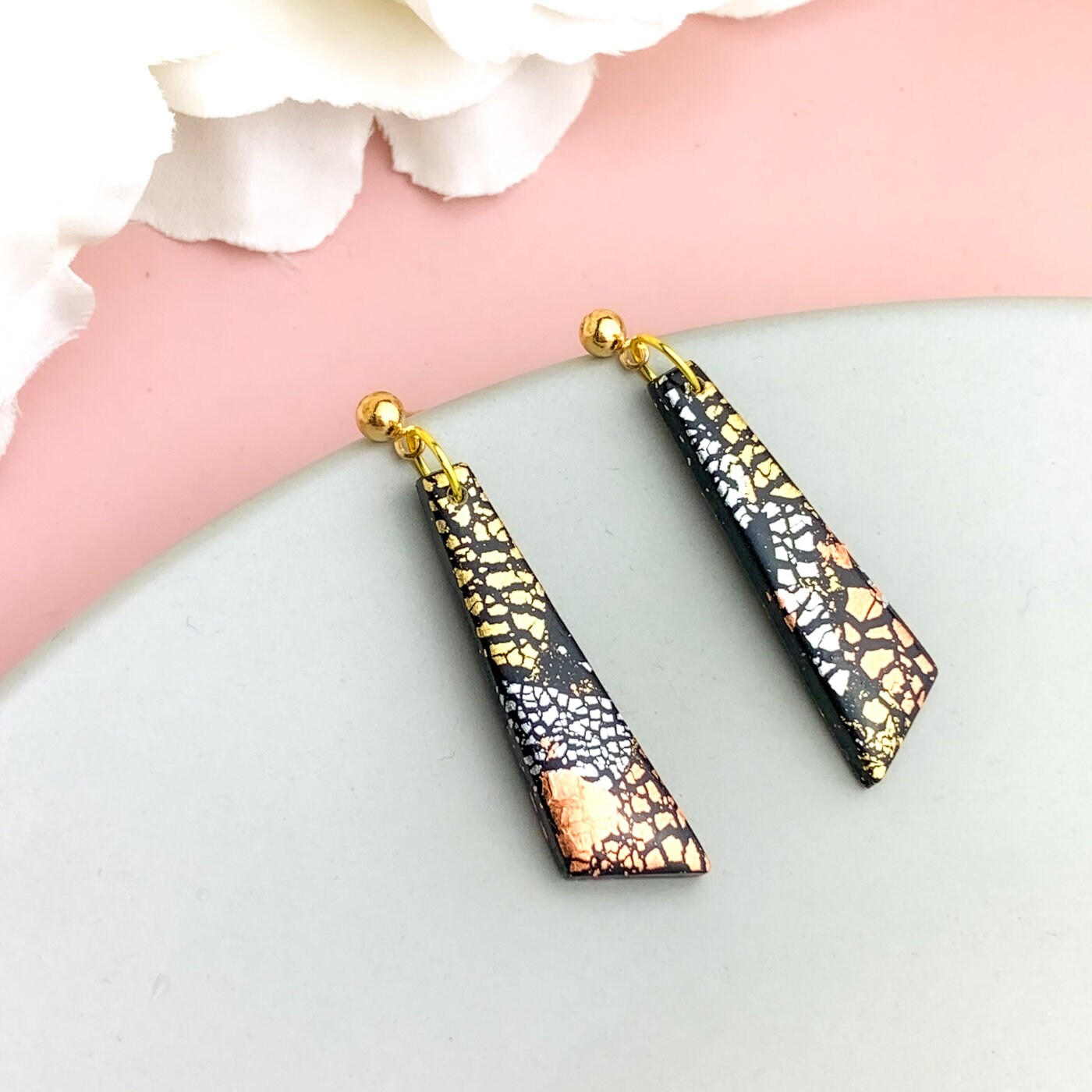 statement earrings evening