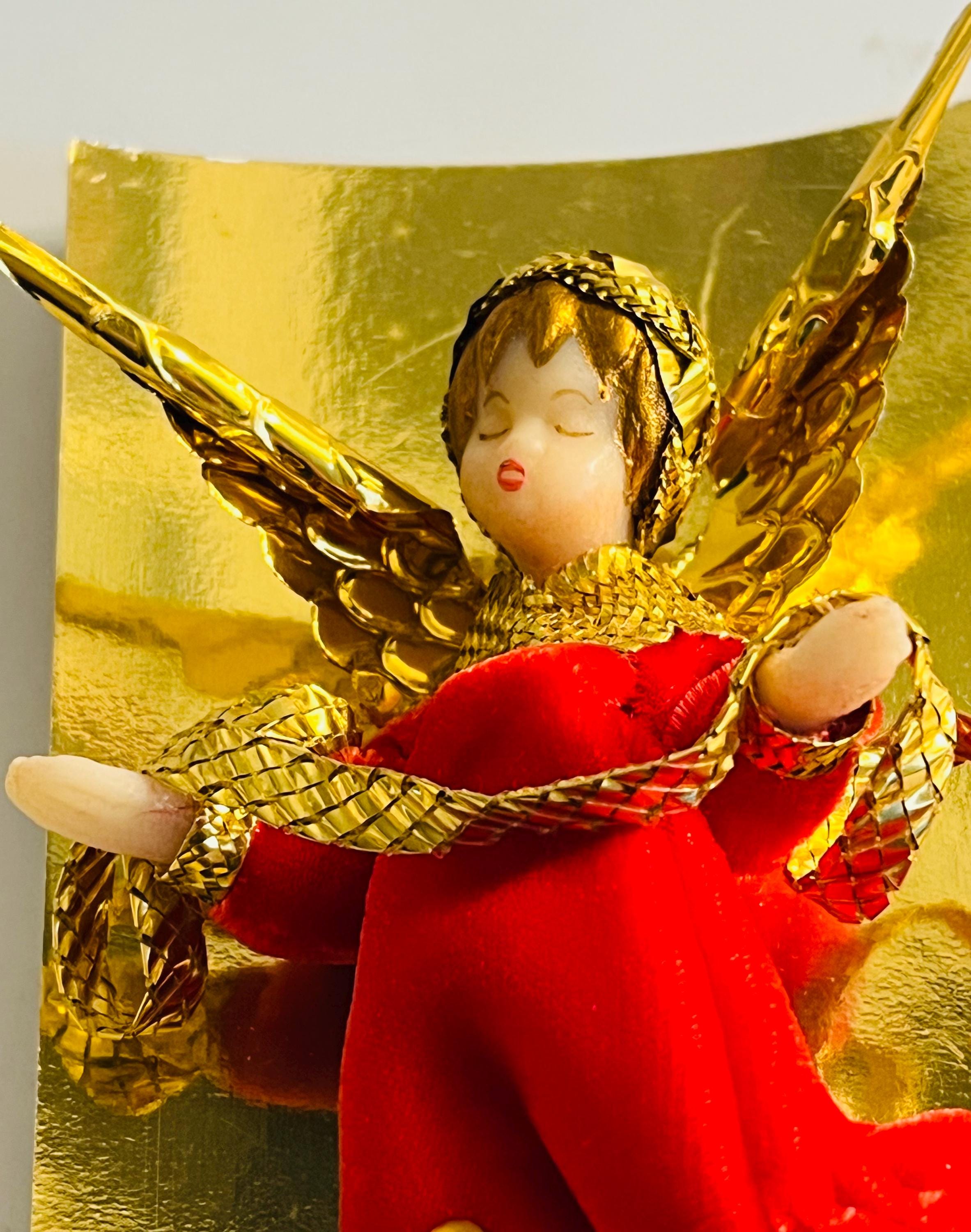 ドイツ クリスマスマーケット 天使のオーナメント 80年代 ヴィンテージ Vintage West German Angels - Etsy