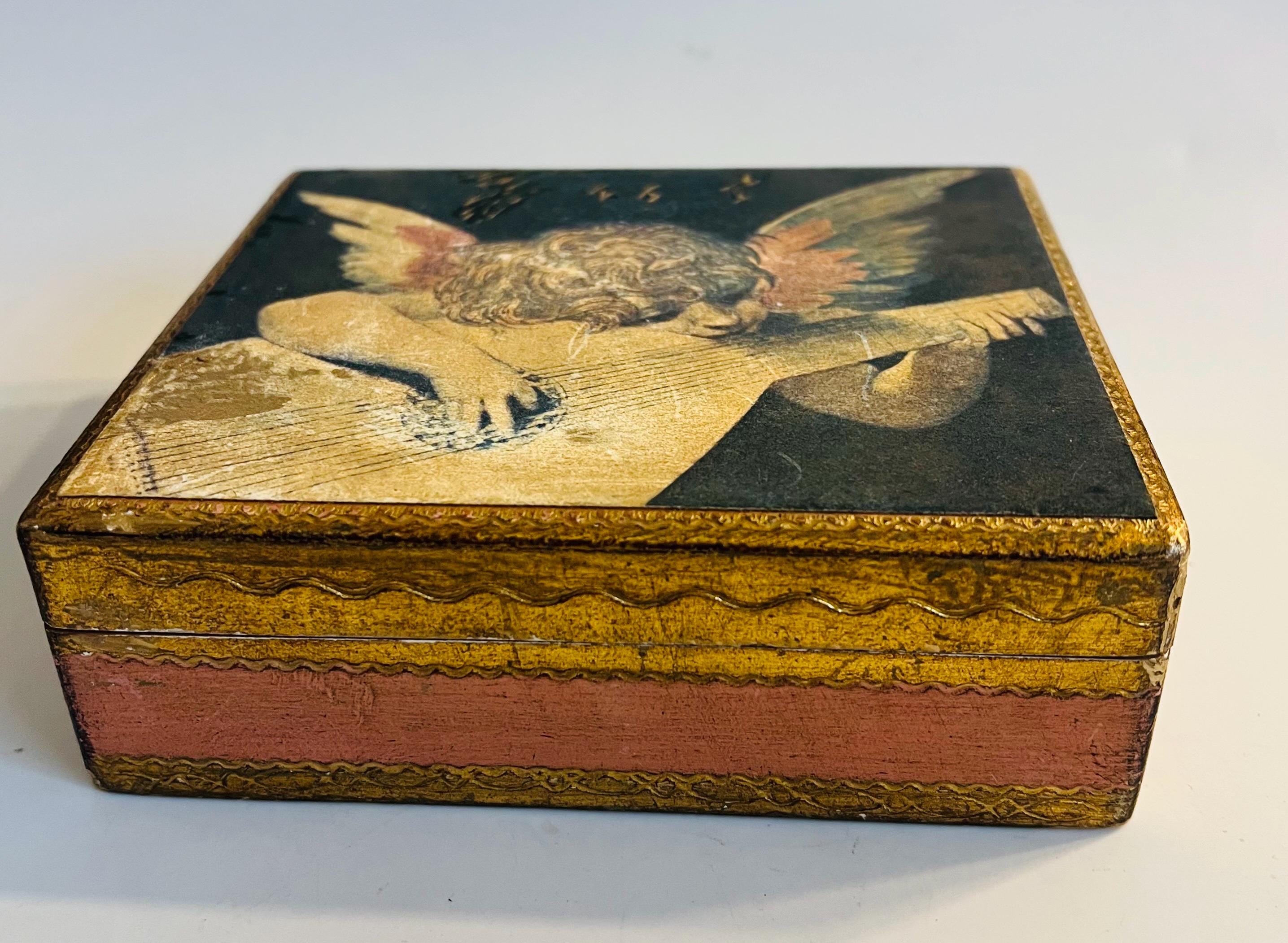 Florentine Trinket Box Wooden - Etsy