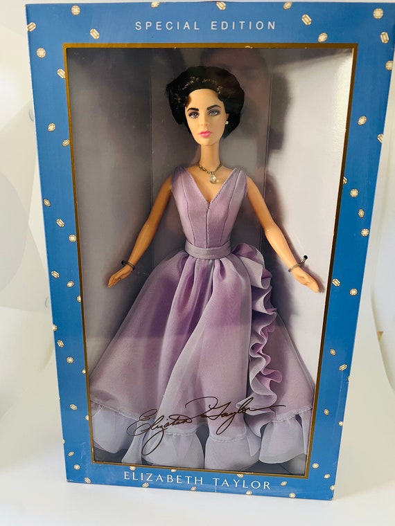 elizabeth taylor blue dress Elizabeth Taylor Inspired Blue Evening Dress Oscars 1970  LausenCrafts
