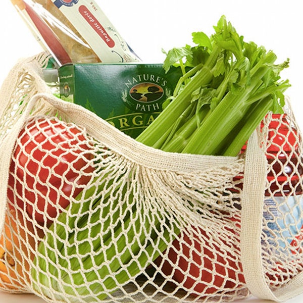 Organic French Market String Bag