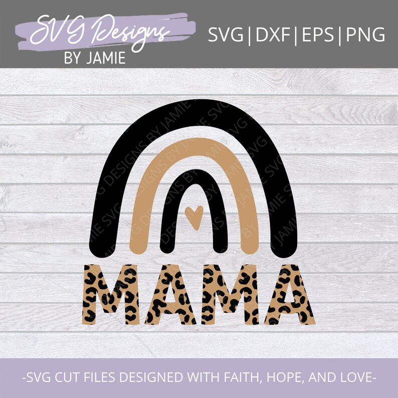 Download Rainbow SVG Rainbow Mama Svg Rainbow Baby SVG Mama SVG | Etsy