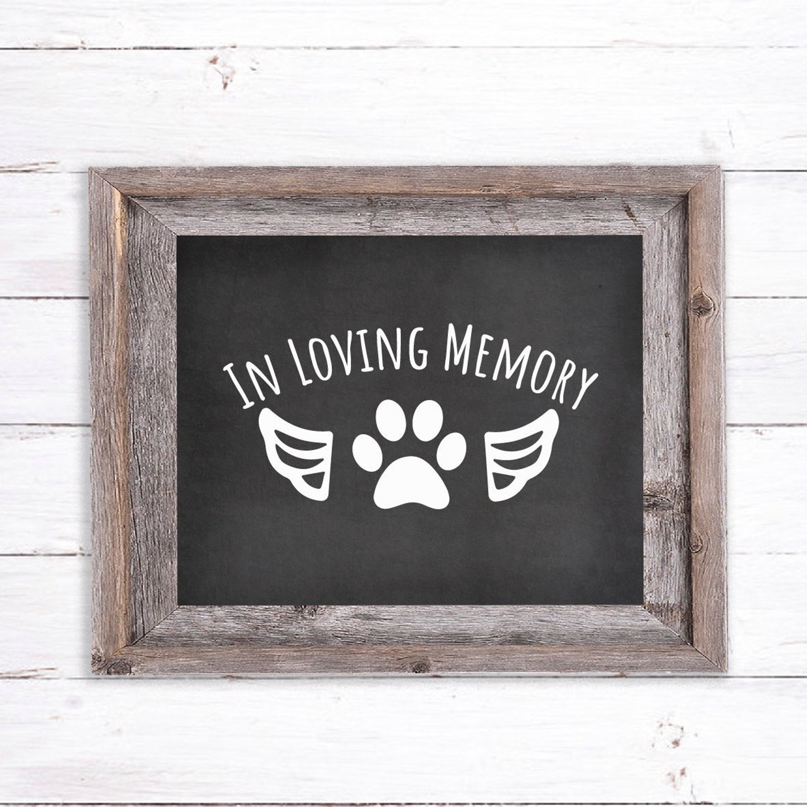 In Loving Memory SVG - Pet Memorial Svg - Sympathy SVG - Memorial Svg ...