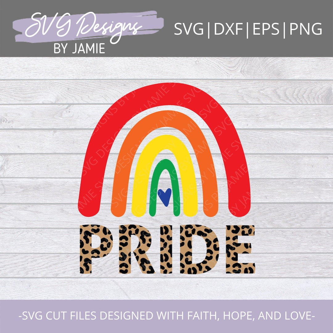 Pride SVG - Rainbow SVG - Love Wins SVG - Rainbow Vector - Gay Svg ...