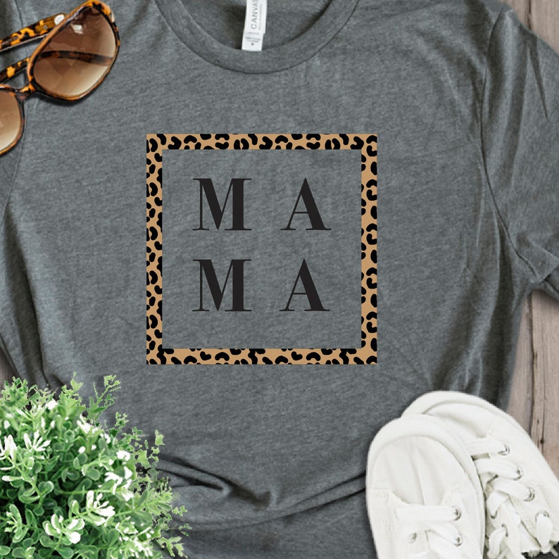 Download Mama Svg Mommy SVG Mama SVG Files Mom Life SVG Leopard | Etsy