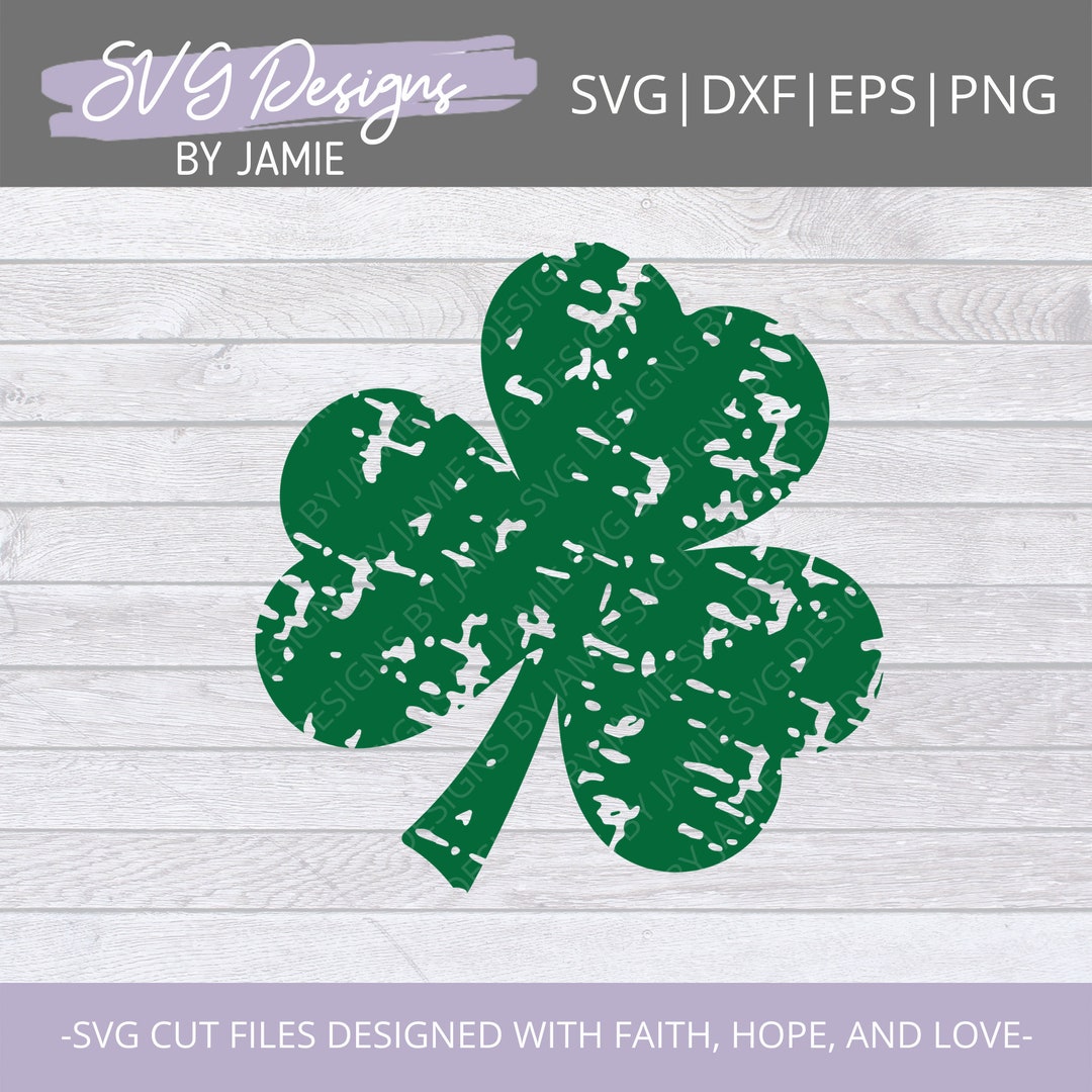 Shamrock SVG St Patricks SVG St Patricks Day SVG Lucky Svg Grunge ...