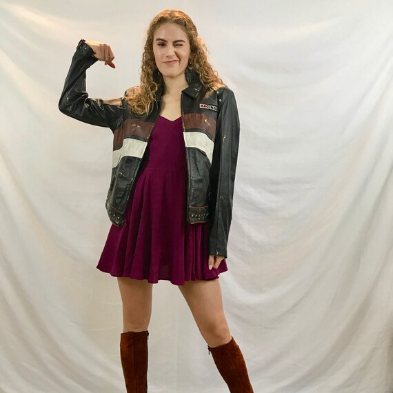 Vintage Wilsons Leather Jacket // Vintage Leather