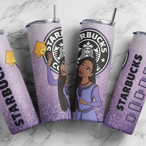 Starbux Asha and Star Wish 20 Oz Tumbler