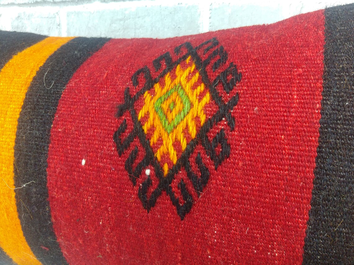 Kilim pillow washable pillow throw pillow floor pillow 12 Etsy