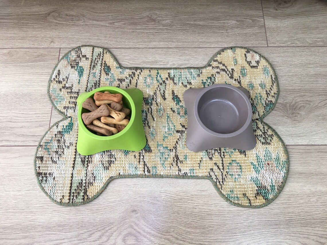 Custom pet mat ped food or water pat pet placemat cat mat Etsy