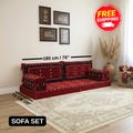 Arabic majlis sofa, Loveseat floor sofa, Modular sofa, Sectional seating, Pallet sofa, Reading corner cushion, Nook cushion set, FS 37
