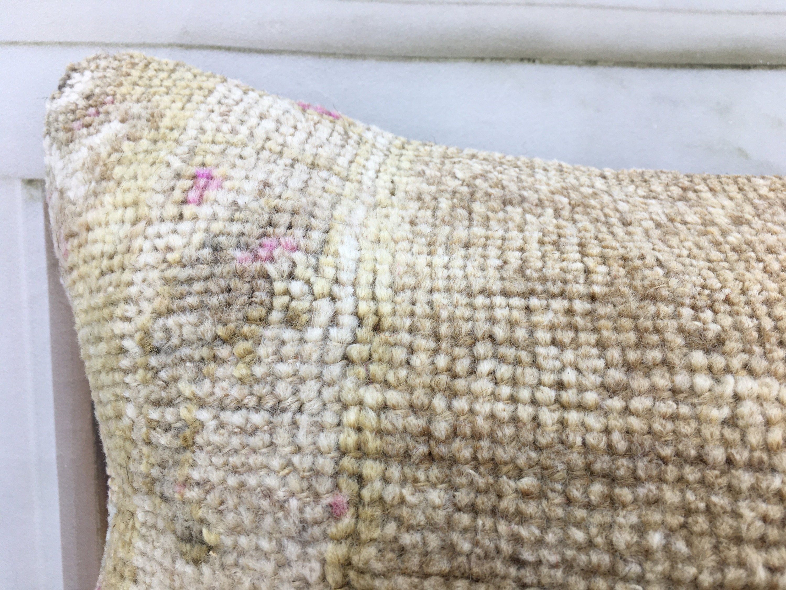 Couch Pillow, Vintage Pillow, Turkish Rug Pillow, Handmade
