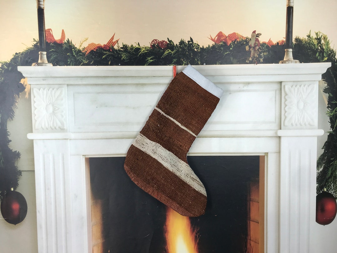 Chocolate Brown Stocking, Xmas Tree Stocking, Tactical Stocking ...