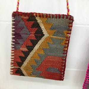 Bolso bandolera, bolso de mano para mujer, bolso de mano diario, bolso de hombro kilim, bolso de abuela, bolso de mano tejido, bolso acogedor, bolso para teléfono de avión