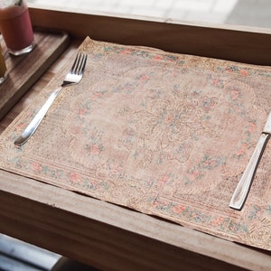Rich design placemats, Kitchen table mats, Party event placemats, Washable placemat, Heat resistant placemats, Accent tableware, 12552