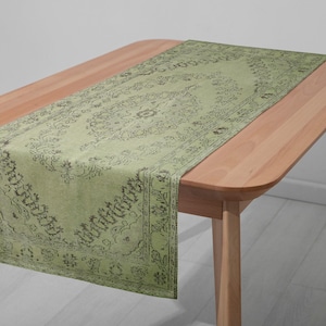 Turkish-Inspired Table Runner, Vintage Pattern, Soft Fabric (Multiple Sizes) 6001-03