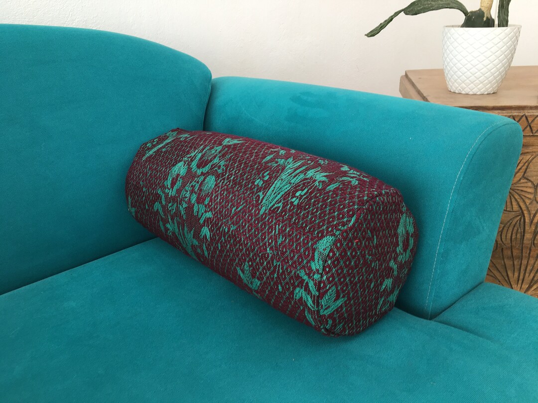Decorative Kilim Pillow Roll Couch Pillow Yoga Pillow Etsy