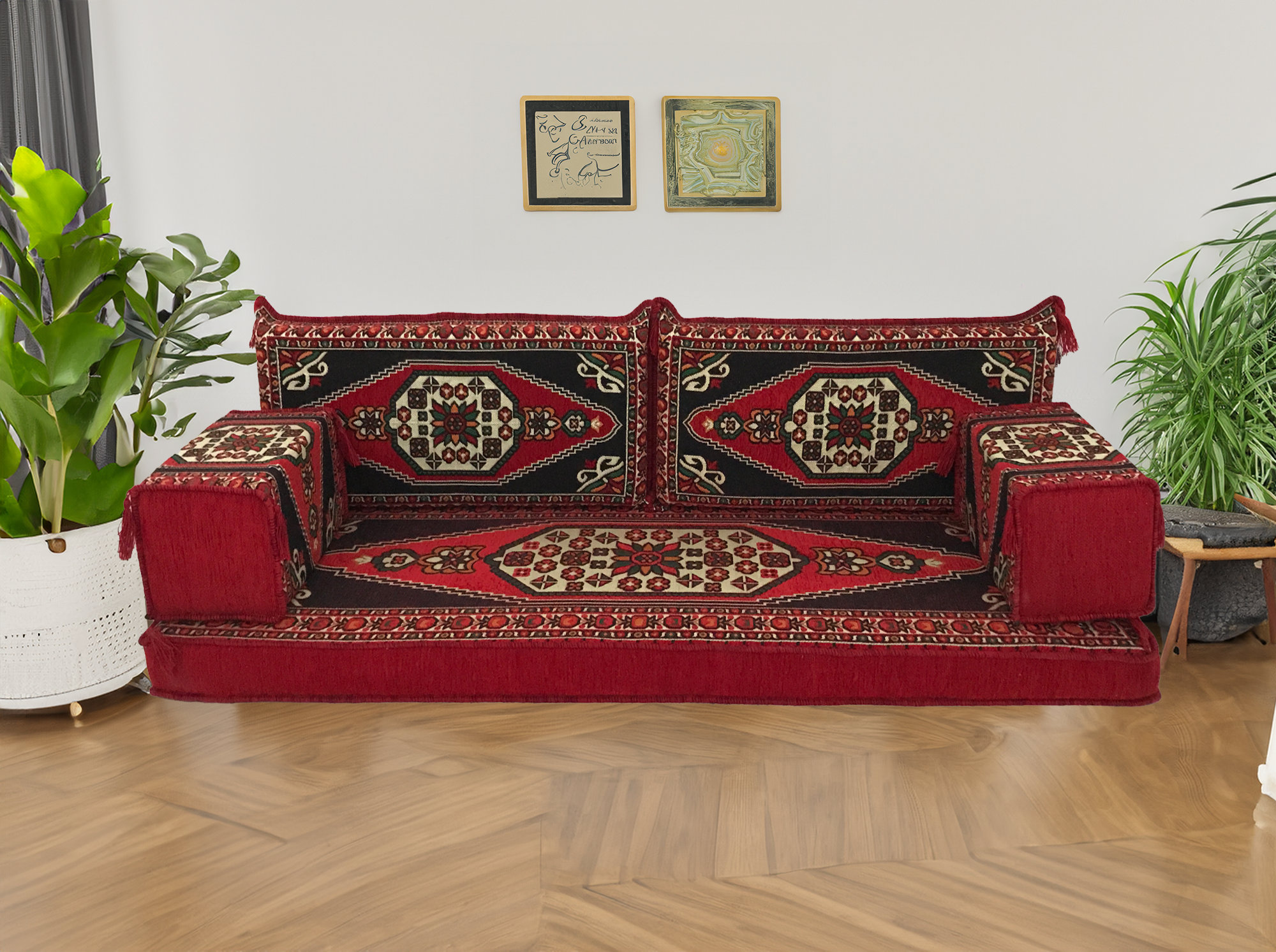 Floor Couch With Backrest Etsy