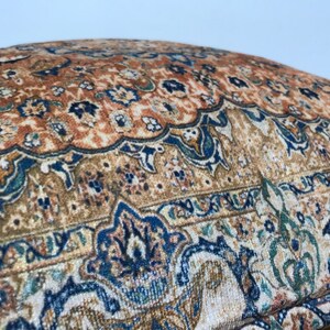 Body pillow, Oriental pillow, Pillow for bed, Throw pillow, Printed velvet, Both side, Sofa pillow, Chair pillow, Worn looking, 12512-01 image 5