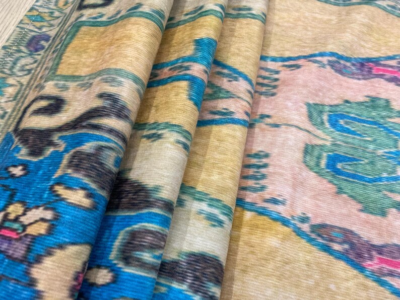 Middle Eastern style long table scarf crafted with elegant patterns, designed to enhance dining tables, coffee tables, or consoles. This stylish home furnishing accessory adds a unique decorative touch, bringing warmth and character to any room setting.