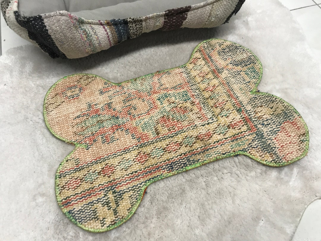 Cat Feeder Mats, Pet Mat for Food, Handmade Mats, Turkish Rug Mat, Pet ...