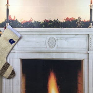wall decor stockings bohemian kilim stockings, holiday stocking, vintage kilim christmas stocking from turkish kilim rug, christmas tree