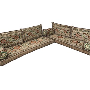 Pallet sofa, Arabic floor sofa, Handmade floor pillow, Couch pad sofa, Floor cushion set, Turkish floor sofa, Moroccan sofa set