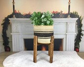orchid pot, hanging basket, minimalist decor, planter box, embroidery basket, eclectic basket, cozy pots, plant stand basket, PH 3566
