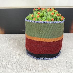 屋内プランター、ヴィンテージ植木鉢、植物用バスケット、フラワーハンガー、ボヘミアンバスケット、植木鉢カバー、蘭鉢、植物ハンガー、PH 2827