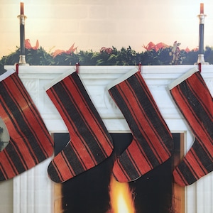 christmas ornaments, gift stocking, holiday stocking, santa socks, fire place sock, turkish kilim sock, boho style stocking