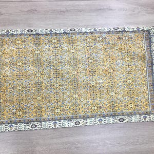 High quality printed rug design runner, Elegant chenille table scarf, Woven kilim table decor, Chic turkish rug runner, Table decor
