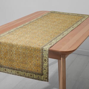 Hochwertiger bedruckter Teppich-Designer, Eleganter Samt-Tischschal, Gewebter Kelim-Tischdekor, schicker türkischer Teppichläufer, Tischdekor, 5821-03 Bild 17