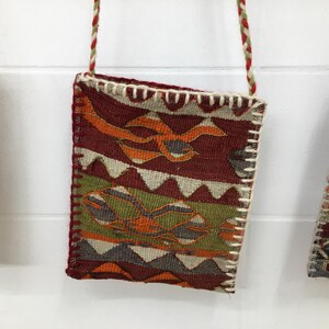 Bolso de viaje corto, bolso con correa para el hombro, bolso bandolera kilim, bolso para bocadillos de niñas, bolso de playa, bolso de mano, bolso de pecho tejido, bolso de mano adornado