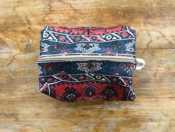 Handmade pouch, kilim make up bag, Travel bag organizer, Boho chic travel bag, Jewelry bag, Accessories bag,  Eyeliner bag, Gift for her