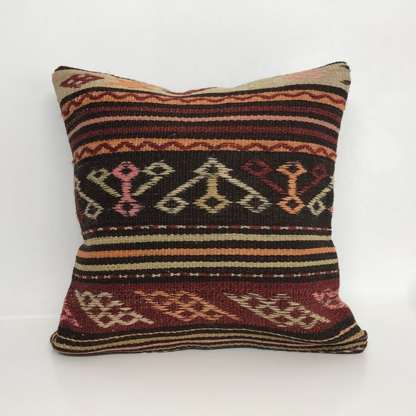 arcadian pillow, 20x20 pillow, coastal cushion, minimalist pillow, aesthetic pillow, wool pillow, turkish pillow, bench pillow, 3507