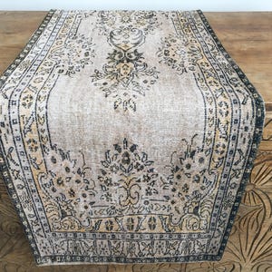 Magnificient runner, Dresser decor runner, Makeup desk runner, Bathroom table runner, Kilim design table runner, Woven table runner,