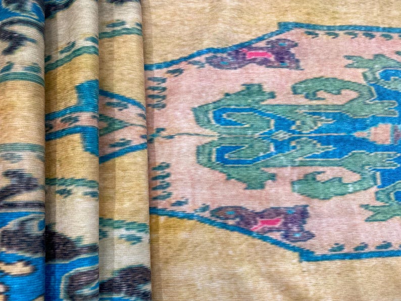 Middle Eastern style long table scarf crafted with elegant patterns, designed to enhance dining tables, coffee tables, or consoles. This stylish home furnishing accessory adds a unique decorative touch, bringing warmth and character to any room setting.