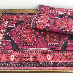 Statement placemats, High-quality table mats, Cultural decor, Heritage style placemats, Velvet Turkish rug design table mats, 8034-01 image 4