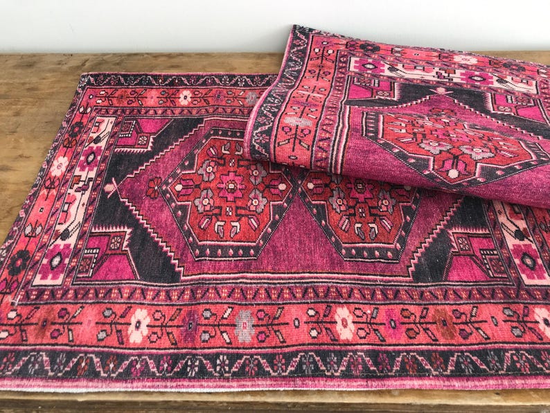 Statement placemats, High-quality table mats, Cultural decor, Heritage style placemats, Velvet Turkish rug design table mats, 8034-01 image 4