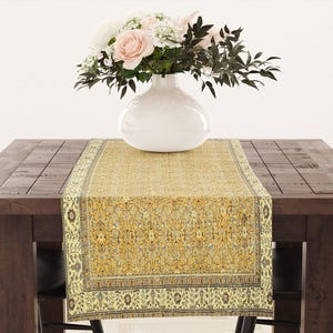 High quality printed rug design runner, Elegant chenille table scarf, Woven kilim table decor, Chic turkish rug runner, Table decor