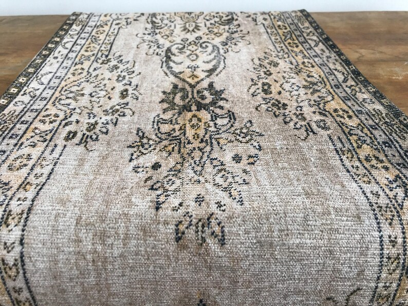 Magnificient runner, Dresser decor runner, Makeup desk runner, Bathroom table runner, Kilim design table runner, Woven table runner,