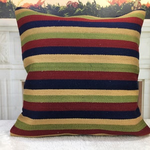 throw pillow, turkish kilim pillow, pillow cover, basic pillow, 24 x 24 couch pillow, handmade pillow, decorative pillow, sofa pillow , 2042