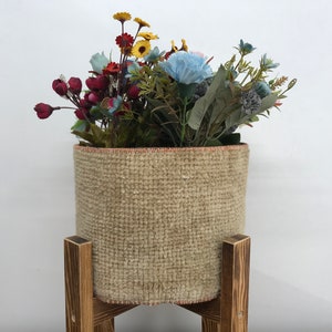 プラントトート、大きなバスケット、植物ディスプレイバスケット、プランターバスケット、タオルバスケット、プランターバッグ、ニュートラルバスケット、フラワーポット、ボヘミアンバスケット、PH 4201