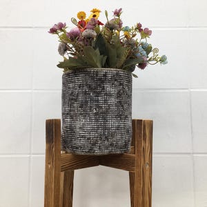 パステルカラーバスケット、キッチン装飾バスケット、ヴィンテージフラワーポット、持続可能なポットカバー、オーガニックコットンバスケット、オーガナイザーバスケット、PH 4289