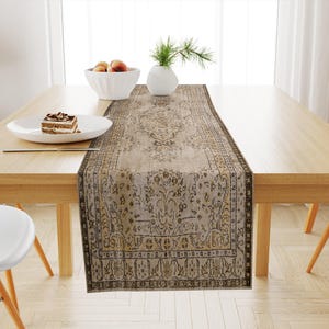 Magnificient runner, Dresser decor runner, Makeup desk runner, Bathroom table runner, Kilim design table runner, Woven table runner