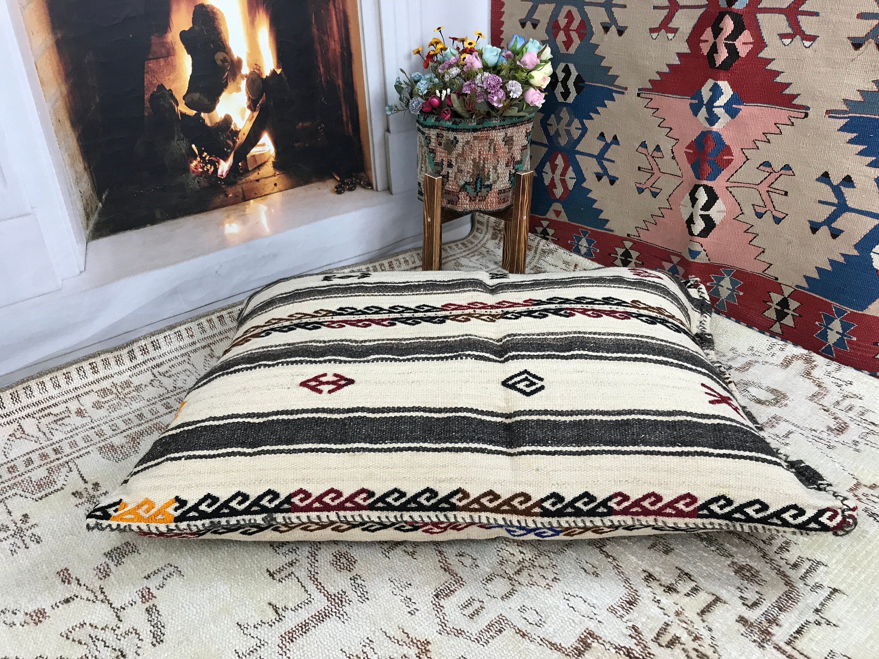 Aztec Dog Bed Etsy