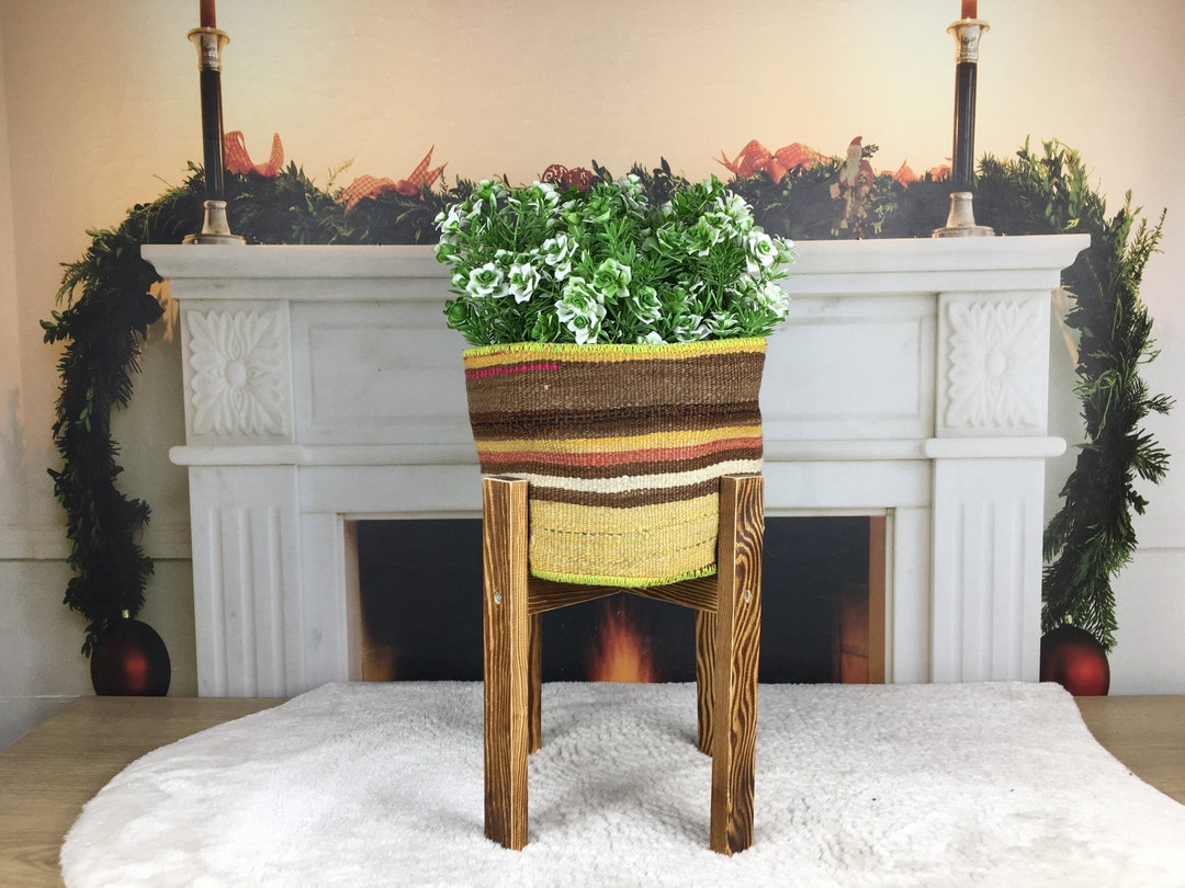 Planter Box, Hallway Basket, Plant Pot Unique, Hanging Basket, Kilim